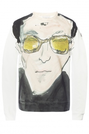 Sweatshirt with handmade pattern, zdjęcie 1 Sweatshirt with handmade pattern od Moncler
